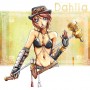 Steampunk Sky Pirate Dahlia