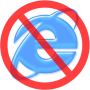 No IE!