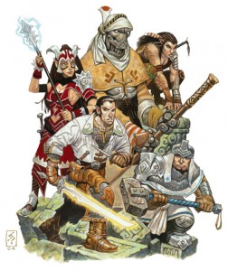 Eberron adventurers