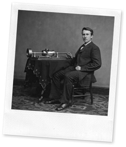 Edison and phonograph