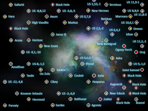 Outlands Map Names of Systems